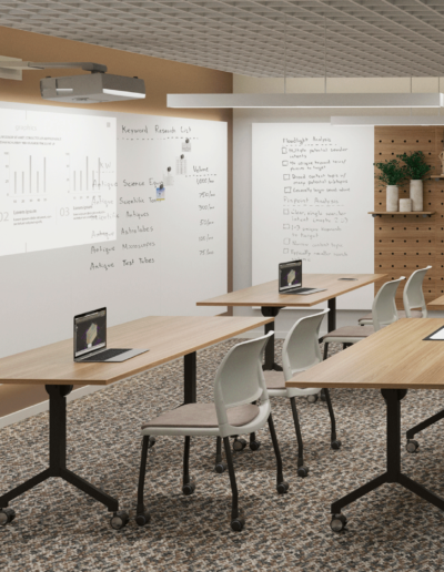 Meeting rooms and discussion groups