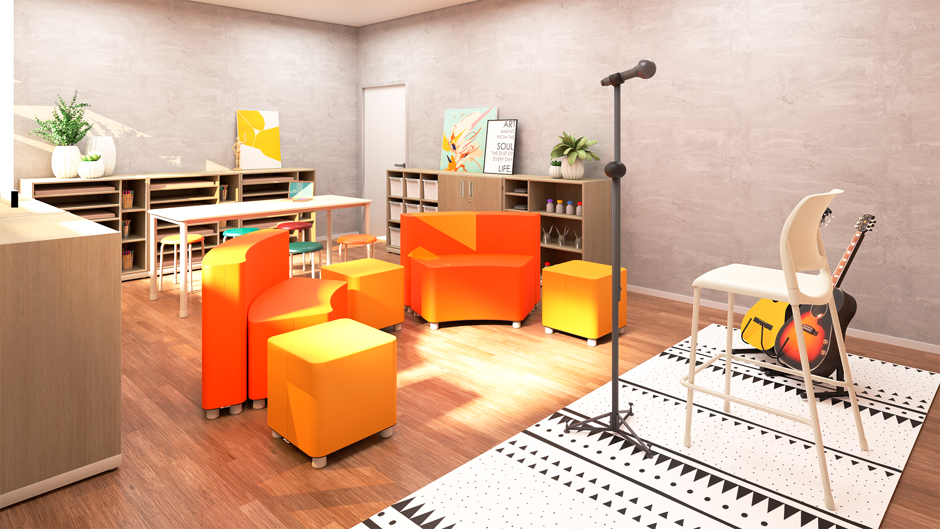 Sala de arte e música 1